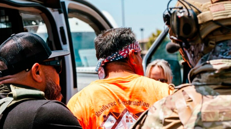 Hay 61 mexicanos detenidos tras redadas en Los Ángeles, confirma Sheinbaum 