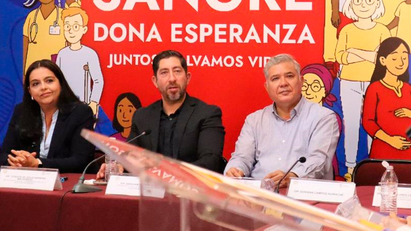 Congreso asume reto de fomentar la cultura de la donación, voluntaria y altruista, de sangre: Abraham Espinoza 