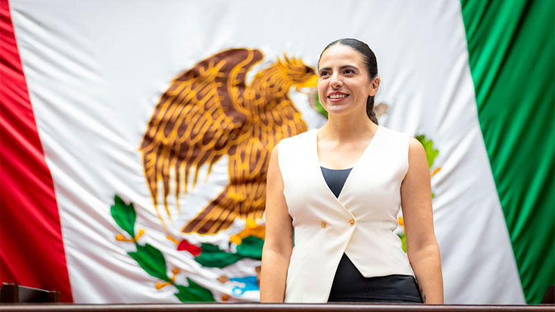 Encabezará Giulianna Bugarini la Mesa Directiva del Congreso de Michoacán  