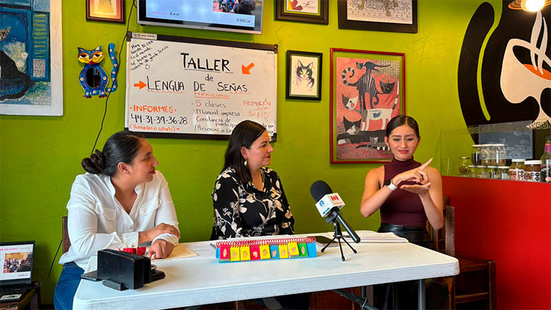 Presentan plataforma de Bienestar en Lengua de Señas en beneficio de personas sordas 