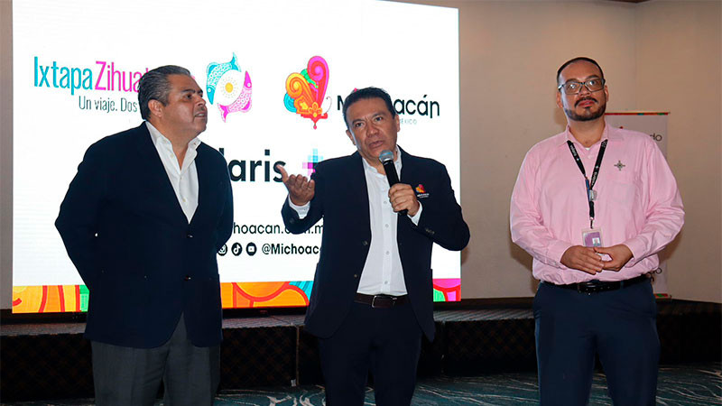 Vuelo directo Morelia-Ixtapa despega el 4 de julio: Sectur 