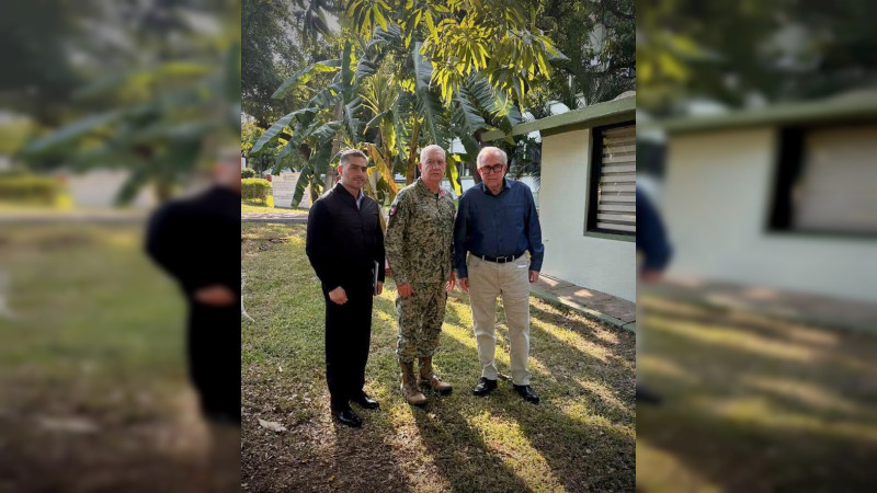 Llegarán a Sinaloa mil 200 soldados y 400 agentes federales para reforzar seguridad, informa gobernador Rocha Moya tras reunión con Harfuch y Trevilla Trejo 