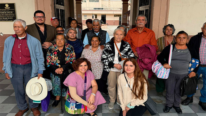 Adultos mayores de Ciudad Hidalgo realizaron su trámite de visa estadounidense de manera satisfactoria con el programa REFAMI 