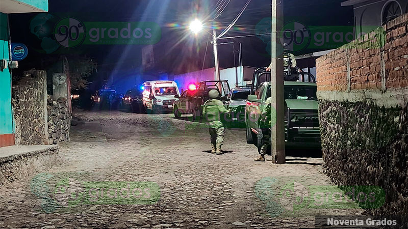 Enfrentamiento en Yuriria deja dos presuntos agresores abatidos y tres policías heridos 