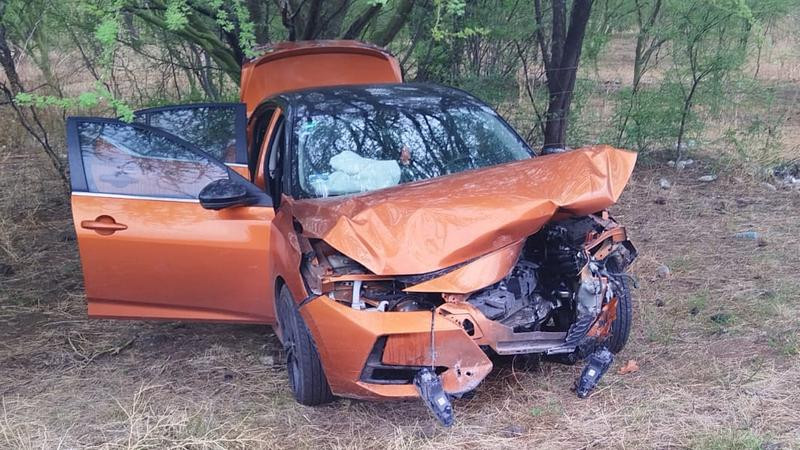 Dos personas resultan lesionadas tras accidente en autopista Siglo XXI 