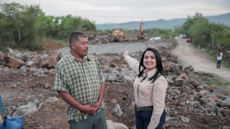 Michoacán construye obras que unen comunidades: Gladyz Butanda 