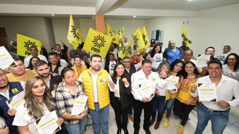 Fortalece PRDM su presencia territorial: Araceli Saucedo 