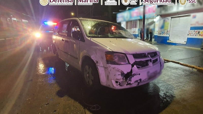 Detienen a dos presuntos secuestradores en Ecatepec tras persecución 