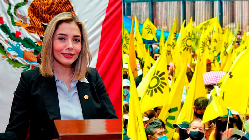 PRD Michoacán minimiza acusaciones de violencia política de género contra la diputada Brissa Arroyo 