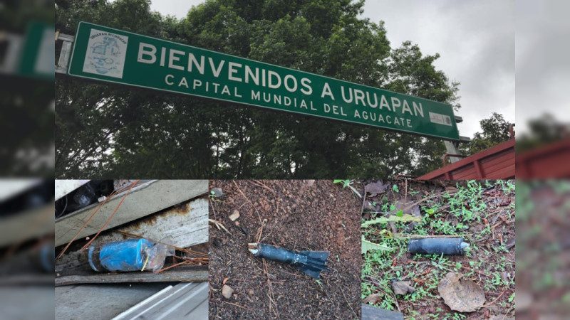 Sube el nivel de la guerra por Uruapan: Primer ataque con drones bomba en el municipio; Bajo amenaza dron Tierra Caliente, Costa, Oriente y Meseta Purépecha de Michoacán 