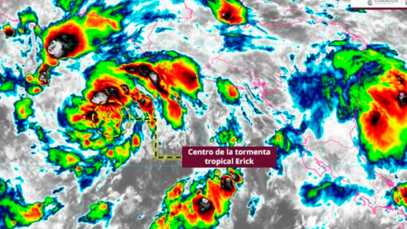 “Erik” ocasionará lluvias intensas en sureste de México 
