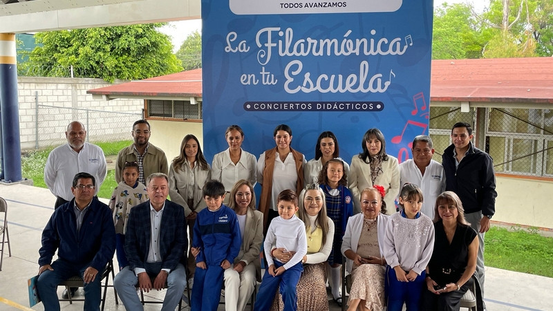 Lleva la OFEQ su música a las escuelas de Querétaro 