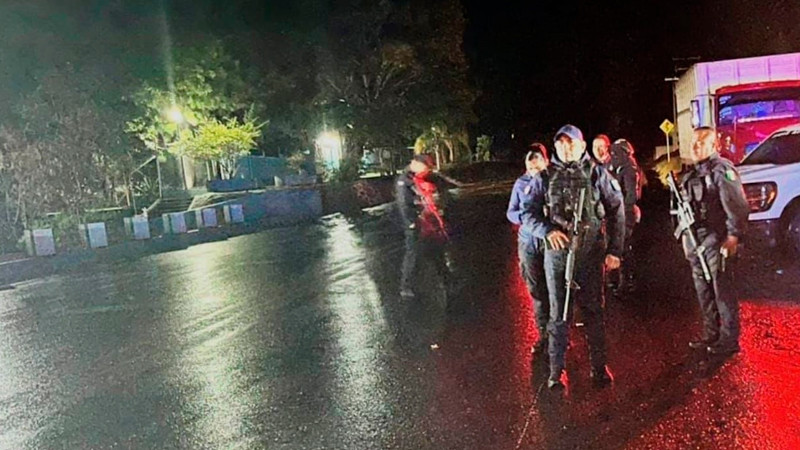 Refuerzan acciones operativas en Tingüindín, Michoacán 