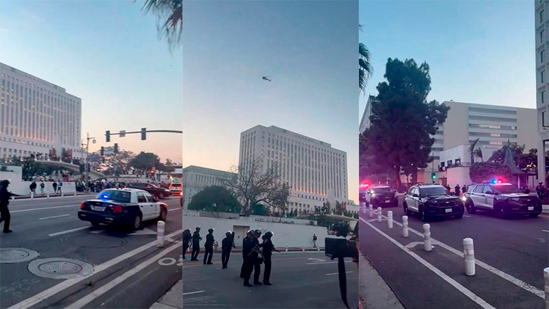 Levantan toque de queda en Centro de Los Ángeles 