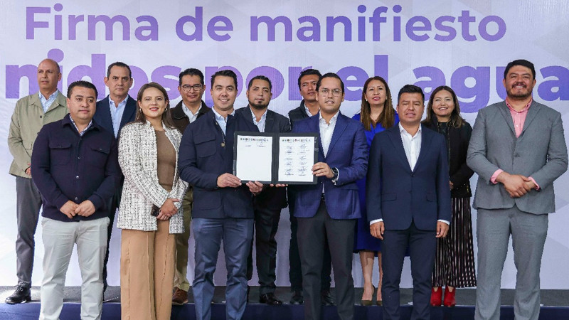 13 presidentes municipales de Querétaro se manifiestan a favor del proyecto Batán 