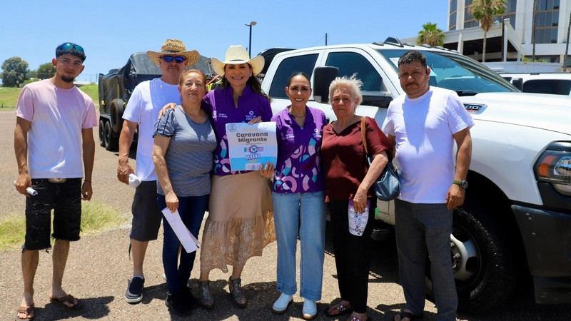 Participa Secretaría de las Mujeres en el registro de la Caravana Migrante de Verano 
