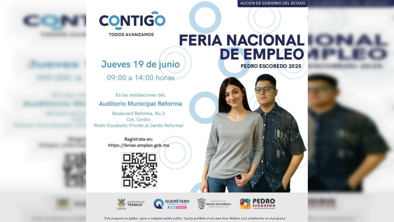 Lleva ST Feria de Empleo a Pedro Escobedo con más de mil vacantes 