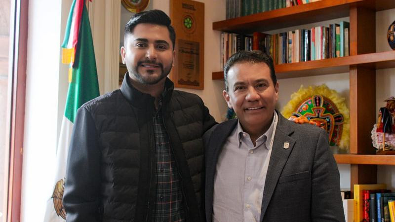 Reúne Alexis Velázquez esfuerzos con Secretaría de Turismo para impulsar Huandacareo 