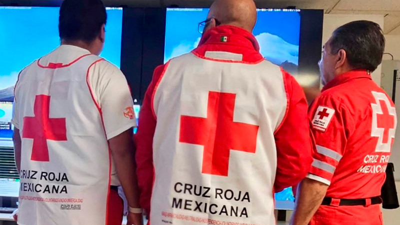 Activa Cruz Roja Mexicana protocolos por entrada de huracán Erick 