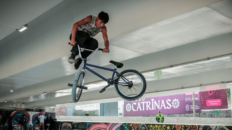 ¡Adrenalina en Paso Catrinas! SCOP te reta a la gran competencia de skate, roller y bici 
