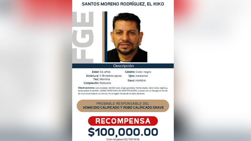 Identificado presunto homicida de alcalde de Tacámbaro, lista orden de aprehensión: Bedolla