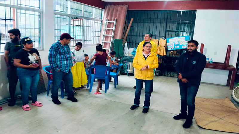 Acuden más de mil 300 personas a albergues en Guerrero por huracán “Erick” 