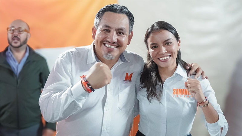 Desde Uruapan, Víctor Manríquez reafirma que Movimiento Ciudadano es la fuerza política que más crece 