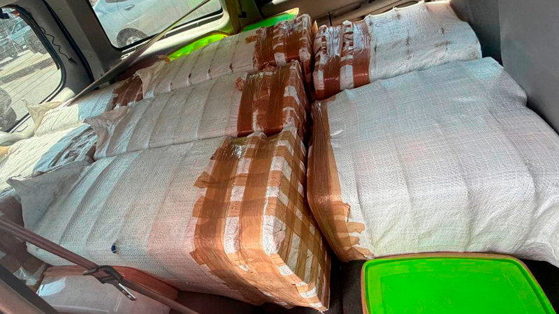 Aseguran 322 kilos de estupefacientes en Tijuana y detienen a tres 