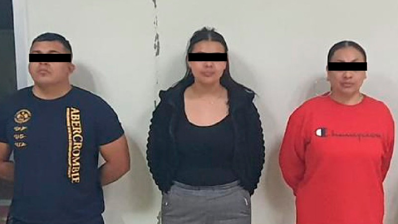 Detienen a presunta integrante de célula criminal; es objetivo prioritario en Puebla; hay 2 detenidos más 