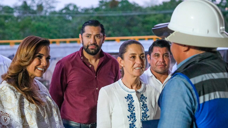 Sheinbaum realiza recorrido por el nuevo Hospital General de Felipe Carrillo Puerto, en Quintana Roo 