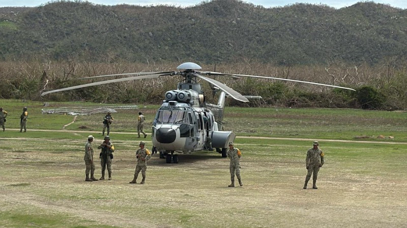 Corralero, Oaxaca, recibe primeros apoyos tras el paso del huracán “Erick” 