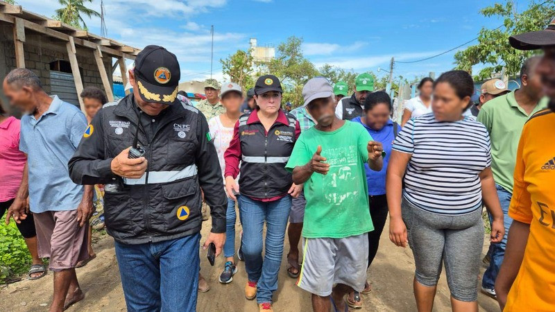 La CNPC reporta evaluación de daños y acciones de atención tras el paso del huracán Erick en Oaxaca y Guerrero 