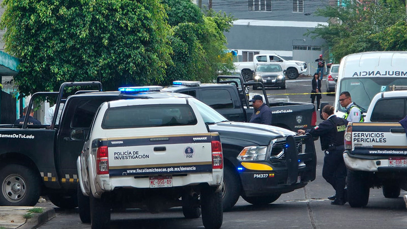 Ejecutan a un hombre en la colonia Erendira, de esta ciudad de Morelia 