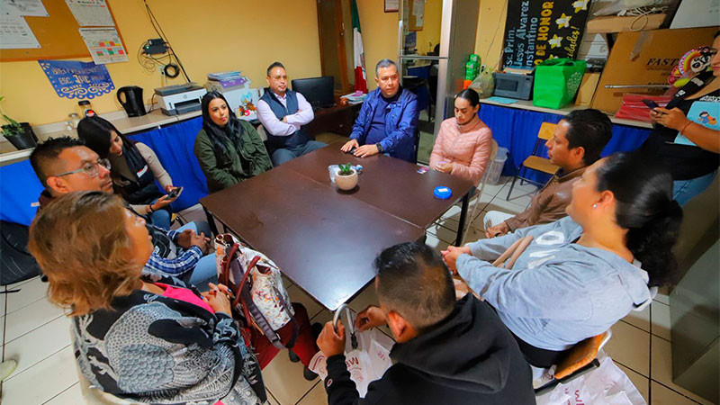Échale una Mano a las Escuelas continúa apoyando a las instituciones educativas de Morelia: JC Barragán 