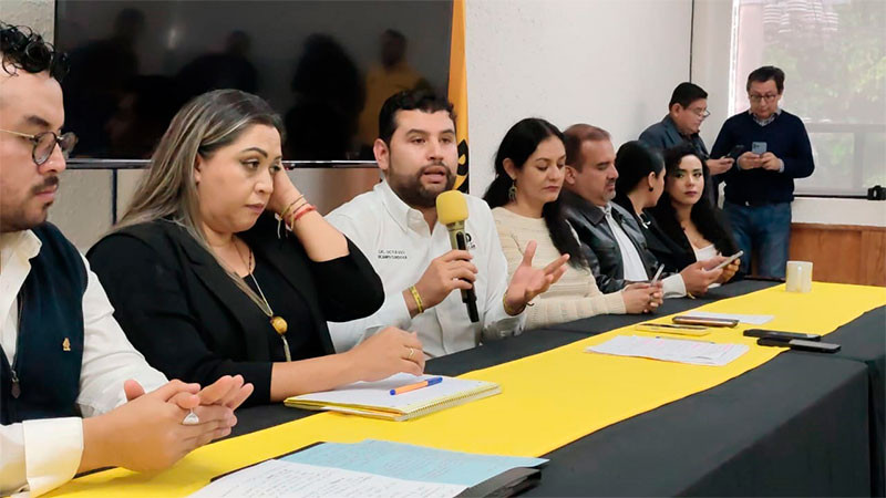 PRD Michoacán arremete contra el PAN y lo tacha de "malagradecido" 