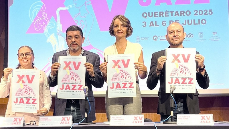 Anuncian la 15ª edición del Festival Internacional de Jazz en Querétaro 