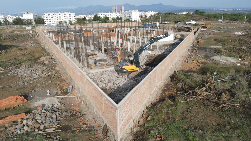 Educación digna para Villas del Pedregal; nueva secundaria con 60 % de avance: SCOP 