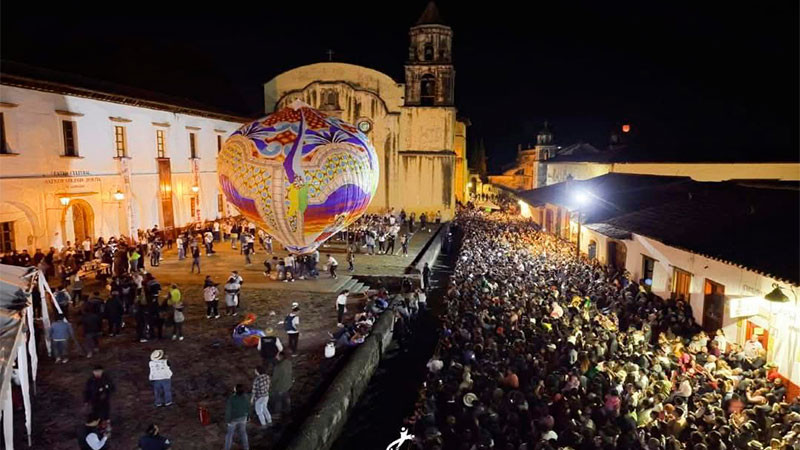 Cuenta regresiva para el vuelo mágico del Cantoya Fest en Pátzcuaro 