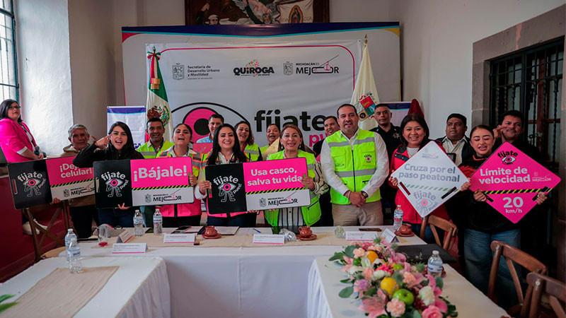 Arranca en municipios campaña vial Fíjate Pues: Gladyz Butanda 
