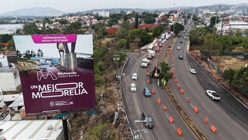 Michoacán construye un mejor futuro vial con 6 distribuidores: SCOP 