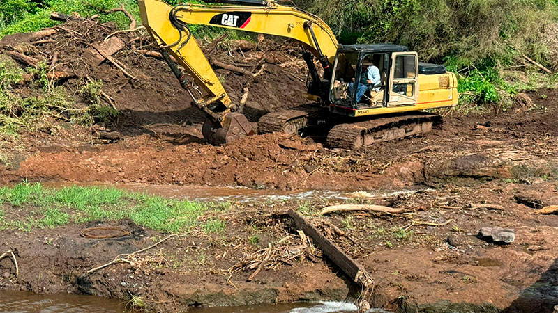 Gobierno que encabeza Fanny Arreola envía ayuda a la zona Rural afectada por lluvias en Apatzingán, Michoacán 