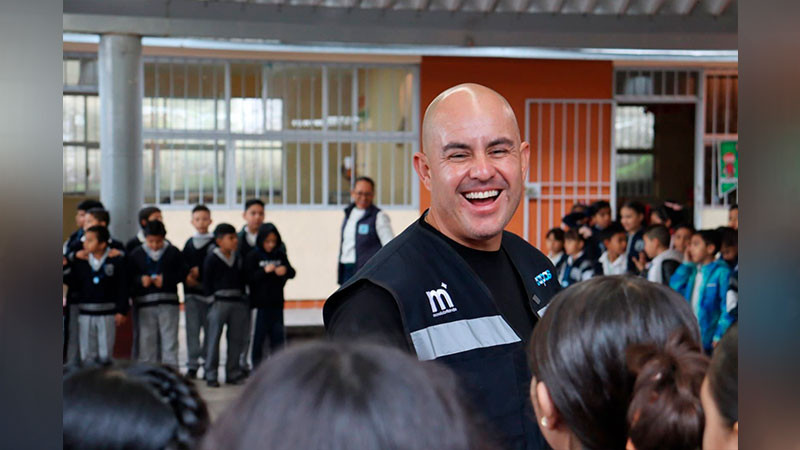 Adolfo Torres promueve cultura ambiental en escuelas de Morelia, con programa ‘Guardianes del Agua’ 