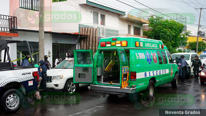  Atacan a tiros a un hombre adentro de su casa en Zamora, Michoacán; está grave 