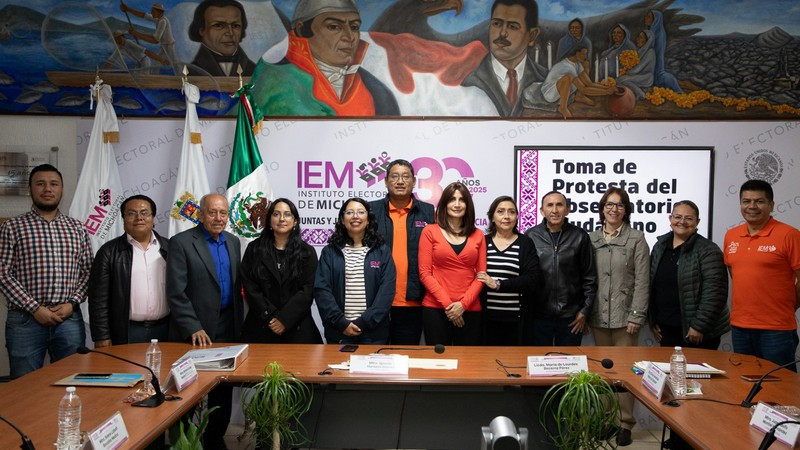 Instalan observatorio ciudadano del IEM 