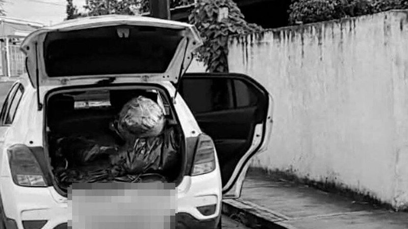 Localizan cuerpos desmembrados dentro de auto en Cerro Azul, Veracruz