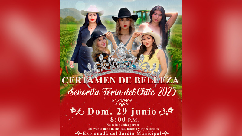 Queréndaro se prepara para coronar la identidad y el talento local en la Feria del Chile 2025 