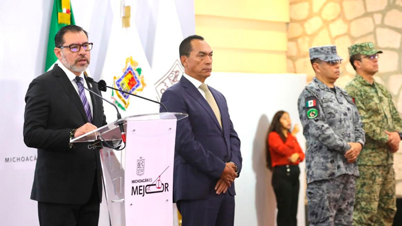 Disminuidos en 60 % los homicidios dolosos en Michoacán: SSP 