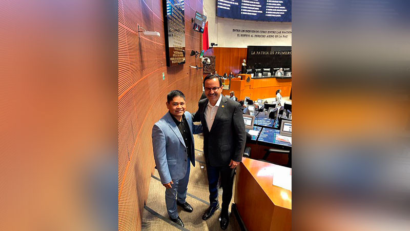 Rinde protesta Erasmo Catarino como senador de la República 