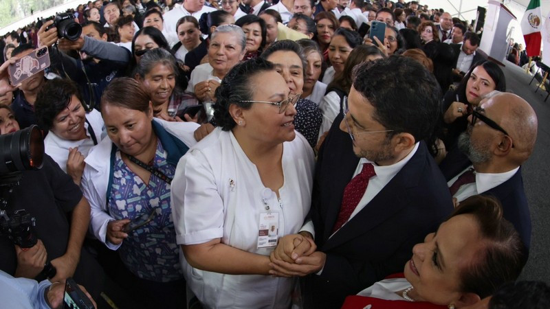 Reconoce Martí Batres a personal del Programa voluntario de ampliación de jornada laboral del ISSSTE 