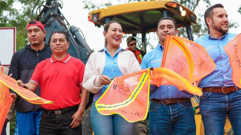 Cumplimos con Tiríndaro, inicia construcción de techumbre en espacio multideportivo: Mónica Valdez Pulido 